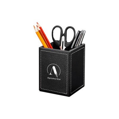 PU Executive Pen & Pencil Holder Organizer