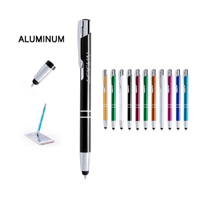 Aluminum Stylus Touch Ballpoint Pen