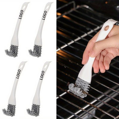 Kitchen Gas Stove Cleaner Dual-Headed Groove Brush