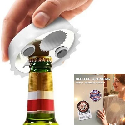 Bottle Cap Shape Magnetic Opener