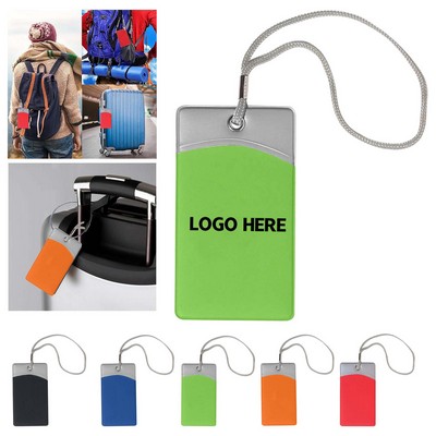 Dual-Color Luggage Tag