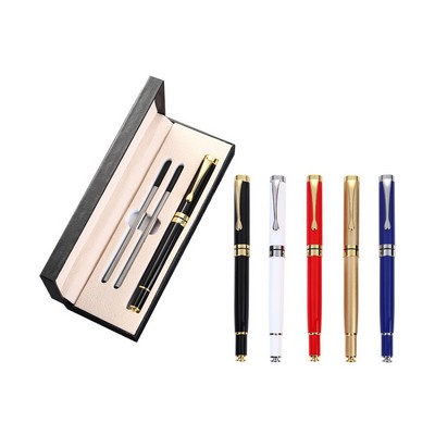 Custom Gift Boxed Metal Pen Set