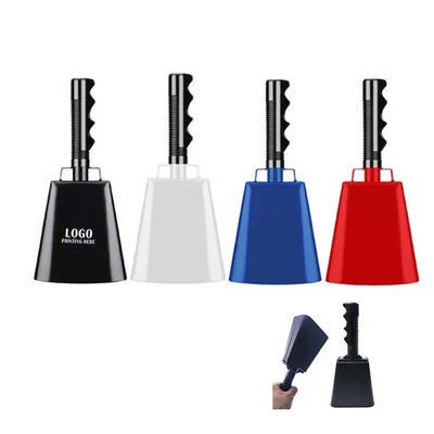 Cheering Long Handle Cow Bell