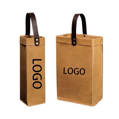 Kraft Paper Wine Bag