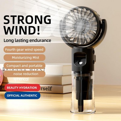 Portable Handheld Misting Cooling Spray Fan