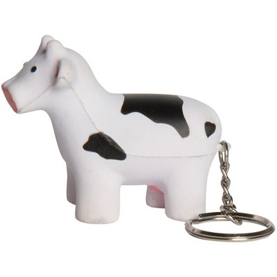 Cow Keyring Squeezies® Stress Reliever