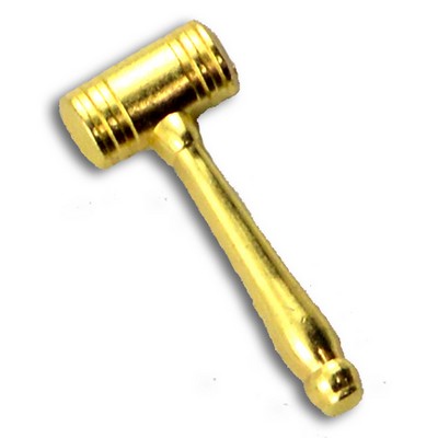 Gavel Chenille Letter Pin