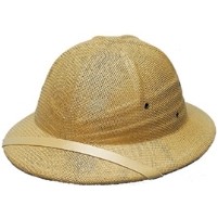 Hard Straw Pith Helmet