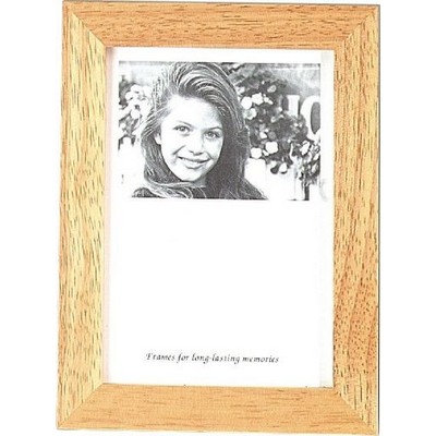 Natural Brown Picture Frame Collection Trenton Wood (4"x6")