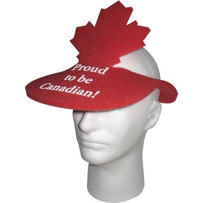 Maple Leaf Pop Up Visor