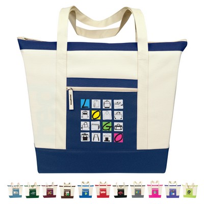 Jumbo Zip Tote Bag