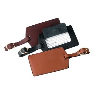 Luggage Tag in Harness Leather