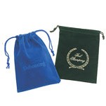 Rayo Suede Drawstring Jewelry & Gift Pouch (5"x7 1/2")