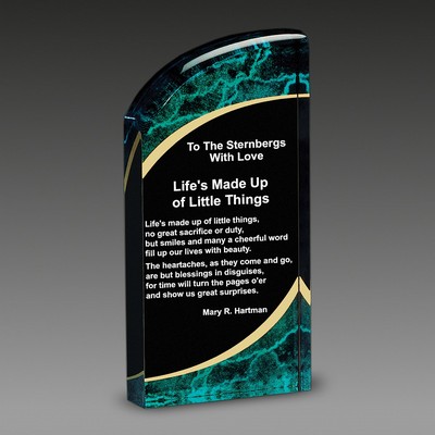 Radiance™ Marble Graphic Award (3½"x7"x1")