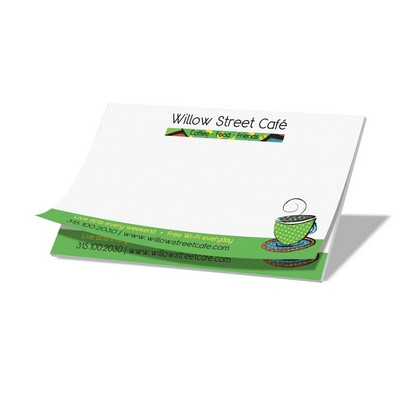 25-Sheet Stik-Withit® Adhesive Notepad w/ Pastel Paper (5"x3")