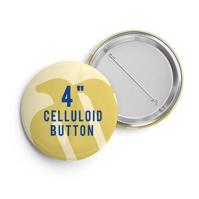 4" Round Custom Buttons with Pinbacks