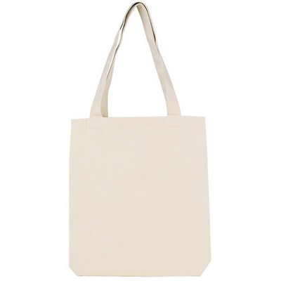 Biodegradable Cotton Canvas Tote Bag (13¼"x14½"x2½")