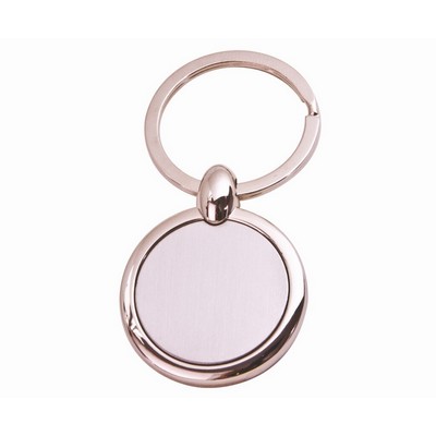 Zinc Keychain - Circle