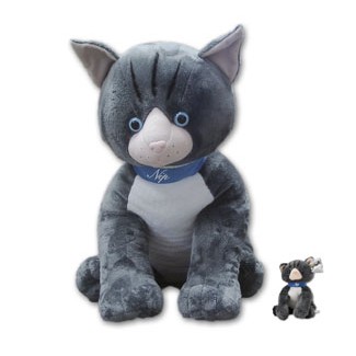 Custom JumboPlush Gray Kitten