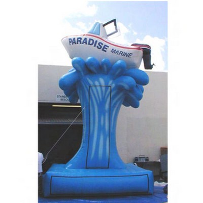 Inflatable Vehicle Look Giant Balloon for Outdoor Events - Boat On Water