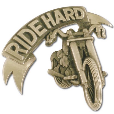 Ride Hard Lapel Pin