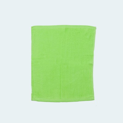 Economical Budget Rally Towel (15" x 18") Lime Green (Blank)