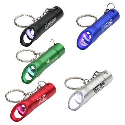 Aluminum LED Opener Key Chain