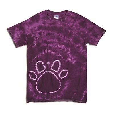 Dyenomite Youth Pawprint Short Sleeve T-Shirt