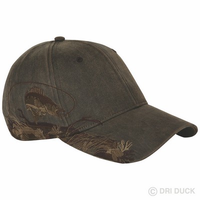 DRI DUCK Walleye Waxy Canvas Cap