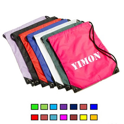 Promotional Drawstring Sport Backpack - Assorted Colors