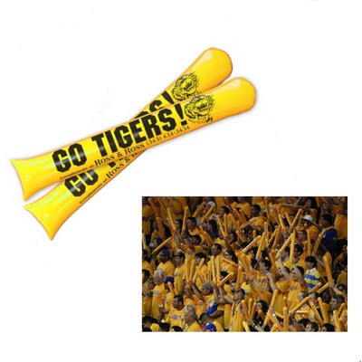 Round Angle Flash Bang Inflatable Thunder Sticks / Cheer Sticks - (21 5/8"x3 15/16")