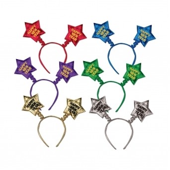 Multi-Color Happy New Year Star Boppers