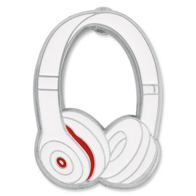 Headphones Pin - White