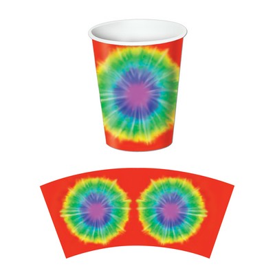 Tie Dyed Beverage Cups