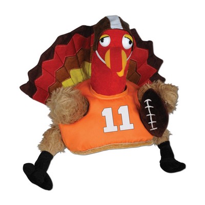 Plush Touchdown Turkey Hat