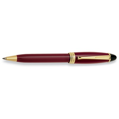 Luxury Line Ipsilon Resin Bordeaux & Gold Ballpoint Pen