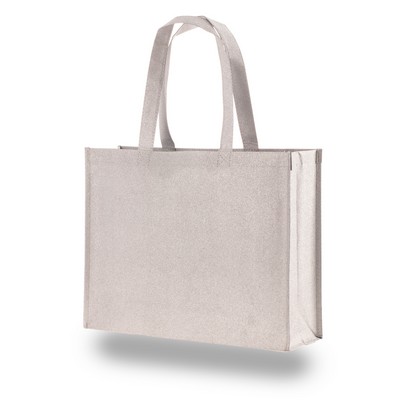 Showstopping Sparkle Glitter Bag - Large - blank (17"x13"x5")