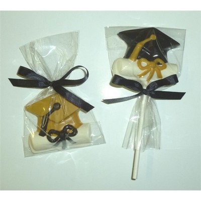 Graduation Cap and Diploma Chocolate