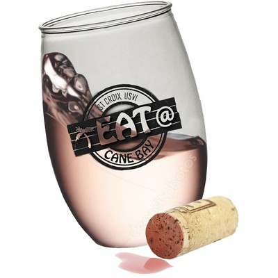 16oz Stemless PETE Wine Glass