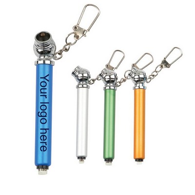 Mini Cheap Tire Gauge With Keychain In Pen Shape