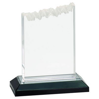 5" x 6" Silver Frosted Impress Acrylic Award