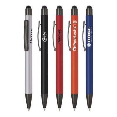 Rubber Barrel Stylus Pen