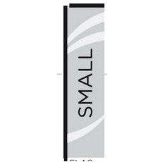 Custom Printed 7' Windchaser™ Vertical Flag Only (2 Side)