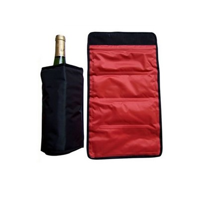 Insulated Ice Gel Soft Wine Bottle Cold/Hot Bag