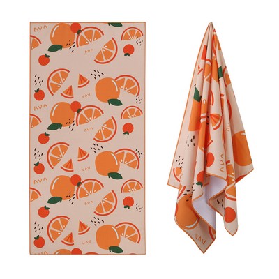 Sublimated Quick Dry Sand Proof Beach Towel