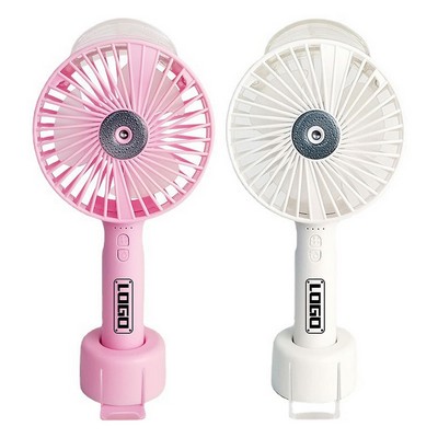 Rechargeable Spray Hydrating Fan