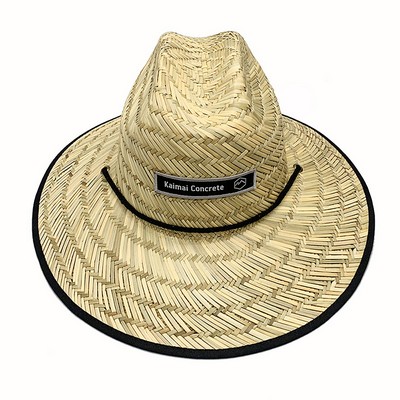 Straw Lifeguard Hat