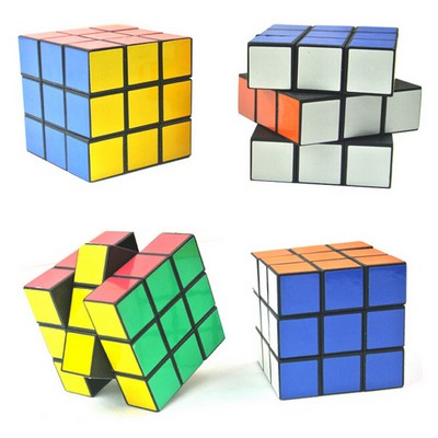 PS plastic cube, Classic 3x3 Puzzle cube-2 5/16"