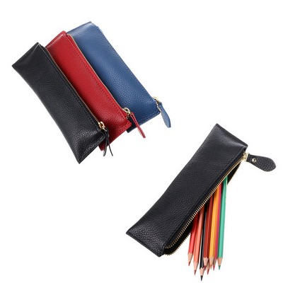 PU Leather Pen Pencil Box Case