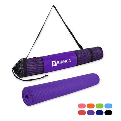 PVC Yoga Mat and Carrying Bag